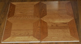 Third Dimension Oak parquet flooring